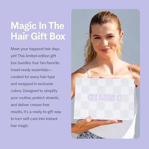 Gimme Beauty Hair Care Gift Box for All Hair Types | Detangling & Nourishing Set