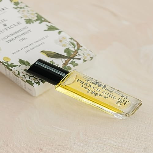 Nail & Cuticle Oil - Hydrating Nail Strengthener & Growth Treatment, Vegan, 0.3 oz