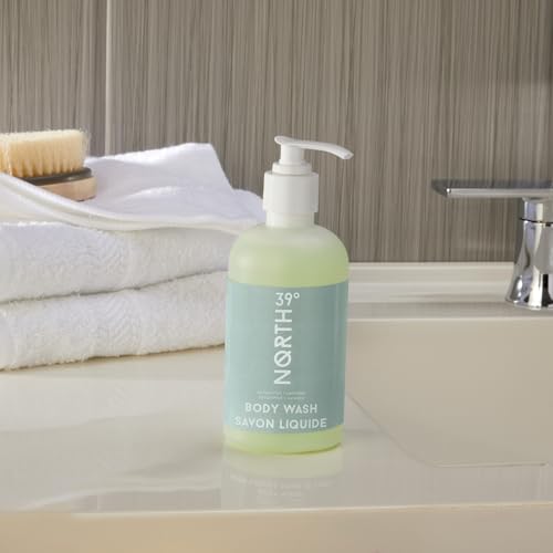 39¡Æ North Body Wash - Eucalyptus & Lavender Scent - Featured in Courtyard by Marriott and Residence Inn Hotels - Cleansing & Moisturizing - All Natural Body Wash - 8.5oz
