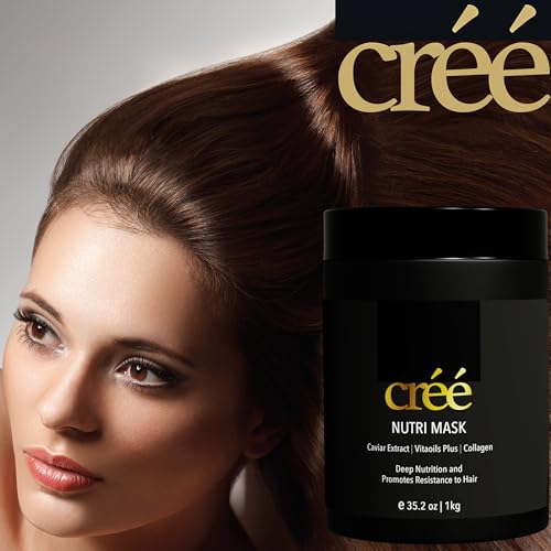 Cree Nutri Hair Mask with Caviar Extract, Vita Oils Plus & Collagen - Small Size