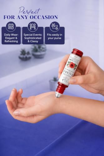 Hibiscus Majara Roll-On Perfume Oil 10ML Long-Lasting Floral Fragrance for Women & Men
