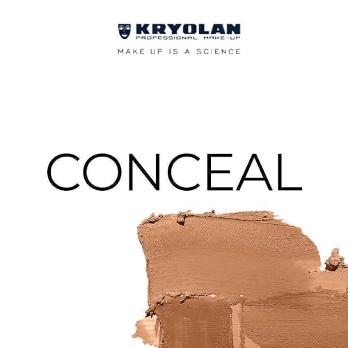 Kryolan TV Paint Stick - F11 Kryolan Makeup - Makeup Foundation - Makeup for TV, Theater, Stage, Acting, Face and Body, Full Coverage Concealer Foundation - Made in USA (25 g)