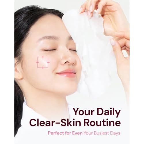 Vita Genic Jelly Face Pore Care Mask 10EA ? Hydrating Sheet Mask for Sensitive Skin, Korean Glass Skin Care with Spring Water, Vitamin C and Niacinamide, Sebum Control, Fragrance-Free, Pack of 2