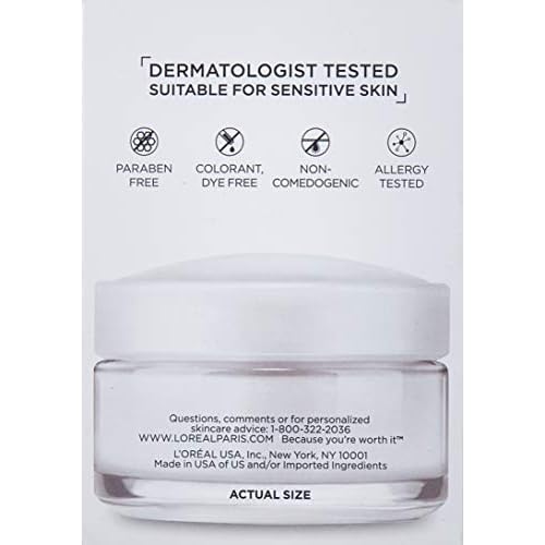 L'Oreal Paris, RevitaLift Anti-Wrinkle + Firming Night Cream Moisturizer 1.7 oz (Pack of 6)