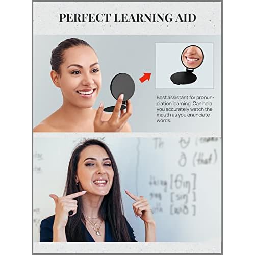 144 Pcs Compact Mirrors Bulk, Round Pocket Makeup Mirror for Purse(4-Color)