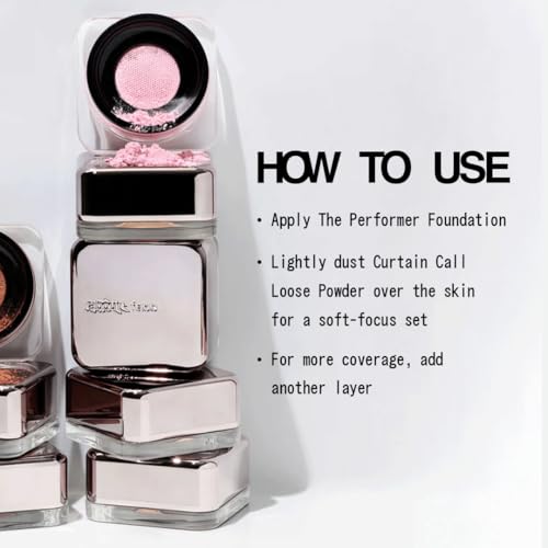 about-face Curtain Call Loose Setting Powder BOW - Translucent, 0.35oz