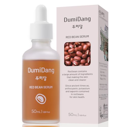 Red Bean Serum - Korean Traditional Vegan Skincare Formula, Anti-Aging & Nourishing skin with Fermented Red Bean Extract and Kelp Extracts, 50mL | 1.69fl. oz