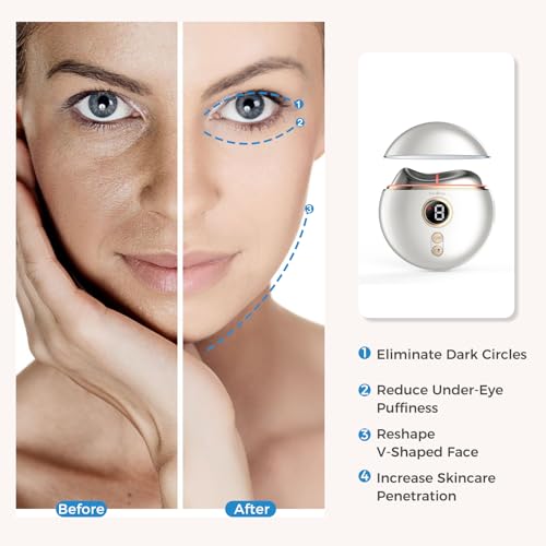 DAROMA Electric Gua Sha Tool - Dual-Mode Facial & Body Massager with 9 Temperature Settings