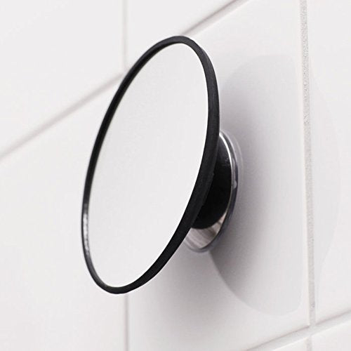 Cosmetic Mirror 15 x Magnification with Magnetic Extension Bar, Black