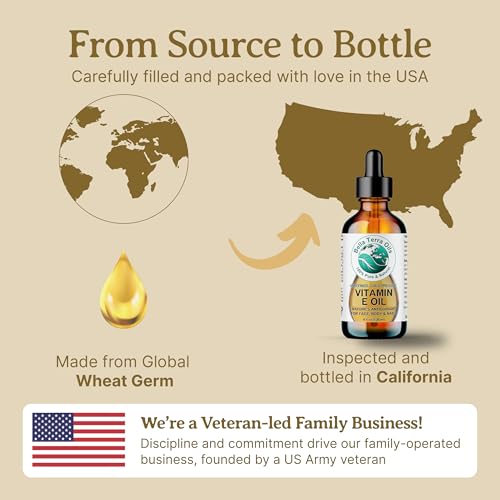 Vitamin E Oil 4oz Natural Wheat Germ Skin Care Oil - Soft, Healthy Skin - Variation of THIS listing