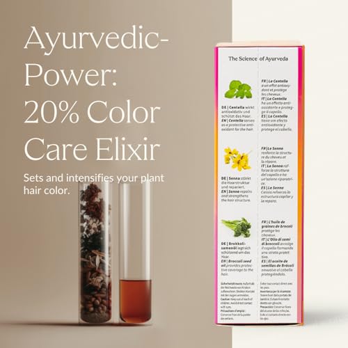 Plant-Based Hair Oil for Color Fixation & Shine - Natural & Vegan - 1.69 fl oz
