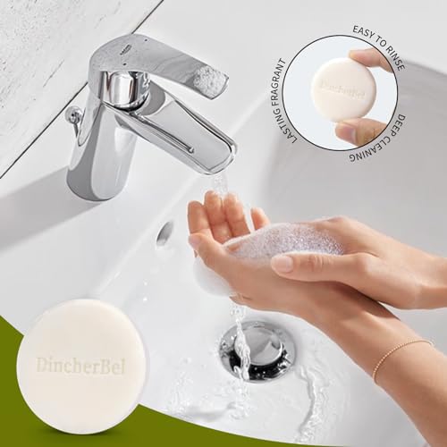 100 Pack Mini Round Disposable Travel Soap Bars - 0.5oz Individually Wrapped