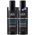 Men's Bald Head Exfoliating & Hydrating Shampoo - Natural Scalp Cleanser 4oz