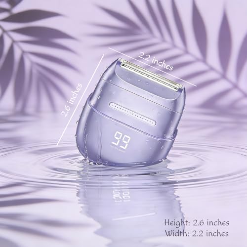 Electric Razors for Women Legs: Electric Shaver for Women Pubic Hair,Face,Underarms,Lips,Arms,Painless Bikini Trimmer