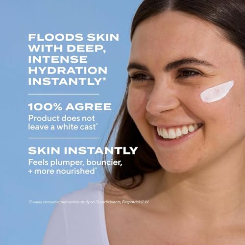 Hydrating SPF 50 Face Moisturizer with Hyaluronic Acid - Lightweight & Nourishing