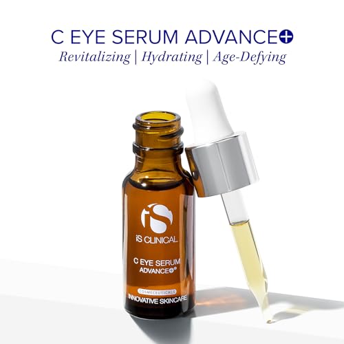 iS CLINICAL C Eye Advance+ 0.5 Fl Oz Brightening Under-Eye Cream for Dark Circles & Puffiness