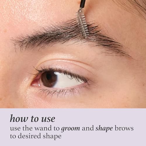 Clear Brow Gel, Flexible Hold & Natural Finish - Vegan-Friendly, 0.3oz