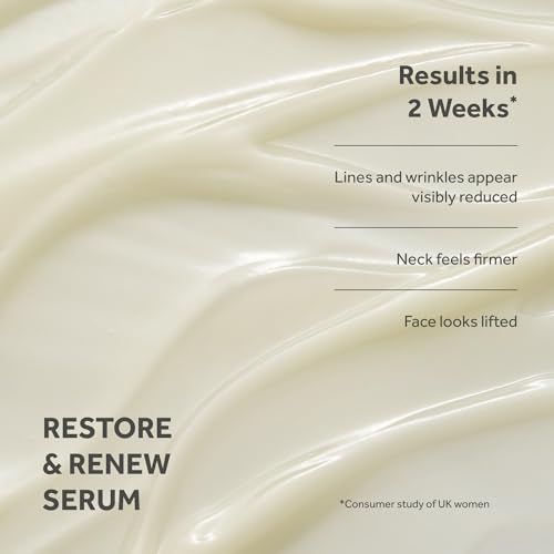 No7 Restore & Renew Sculpting Face & Neck Serum 1 Fl Oz