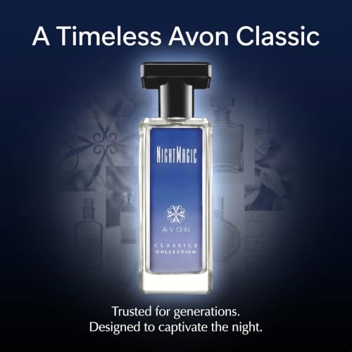 AVON Night Magic Cologne for Men 1.7 oz - Long Lasting Fragrance