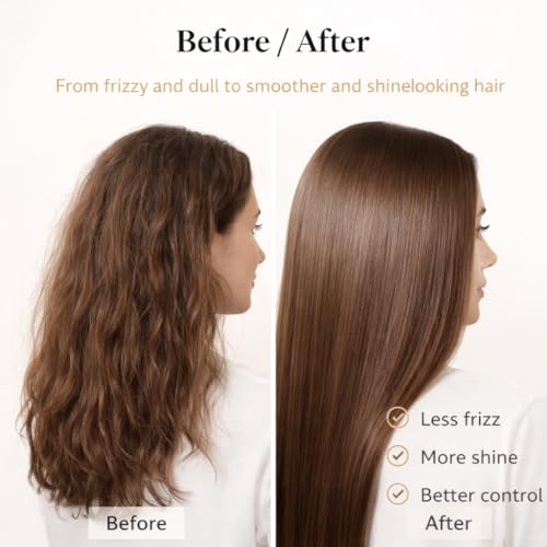 Cream Hair Lamination Treatment - Formaldehyde-Free Smoothing for Soft, Silky Hair