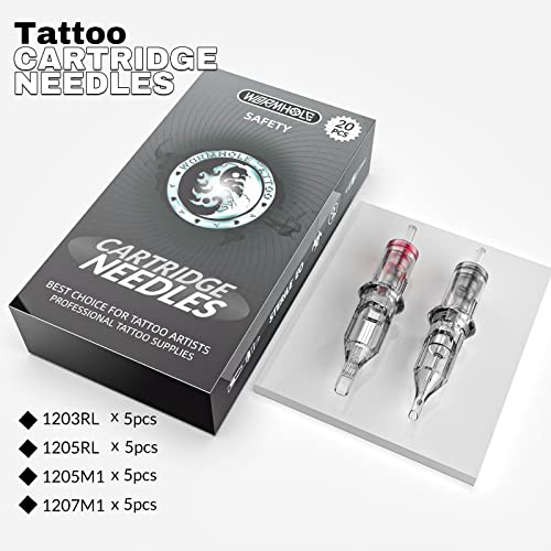 Wormhole Rotary Tattoo Practice Machine Kit for Beginners - Black 1