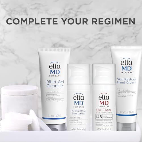 EltaMD So Silky Hand Creme with Ceramides & Vitamin E for Dry Hands, Fragrance-Free 3 oz