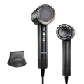 Uniorange Dark Gray High-Speed Ionic Hair Dryer - Fast Drying, Low Noise, Lightweight, Travel Ready