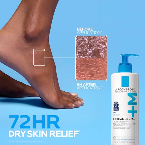 La Roche-Posay Lipikar AP+MAX Triple Repair Moisturizing Body Cream 8.03 Fl Oz Pack of 2