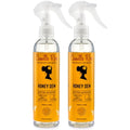 Camille Rose Curl & Detangler Spray 2-Pack - Honey Dew Liquid Moisture Refresher, 8 Fl Oz Each