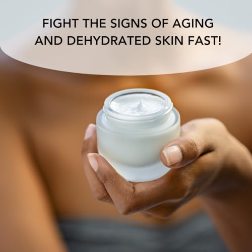 I RoseHip Oil and Hibiscus Face Cream I Non-greasy Hydration for all skin types I Balance, Brighten and Smooth your Skin I Non-Pore Clogging, Anti-Acne and Anti-Aging.