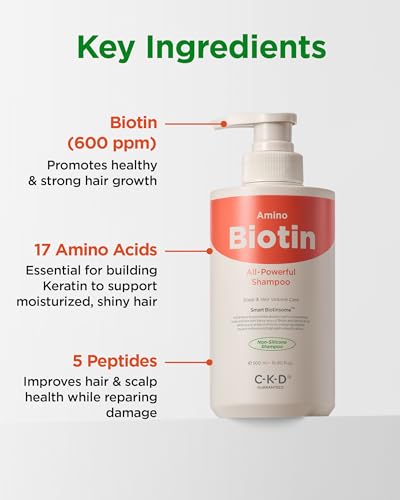 Amino Biotin Hair Growth Shampoo 16.9 fl.oz - Nourishing & Strengthening