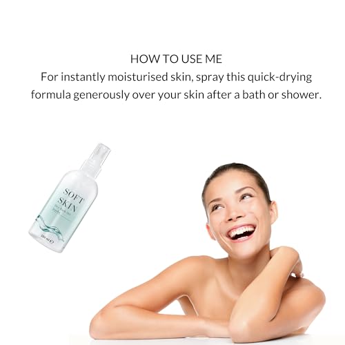 Jojoba & Argan Dry Body Oil Spray - Moisturizing After Shower Lotion, Pack of 2