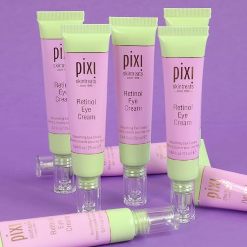 Pixi Retinol Eye Cream with Peptides & Caffeine - Nourishing Anti-Aging Eye Treatment, 0.84 fl oz