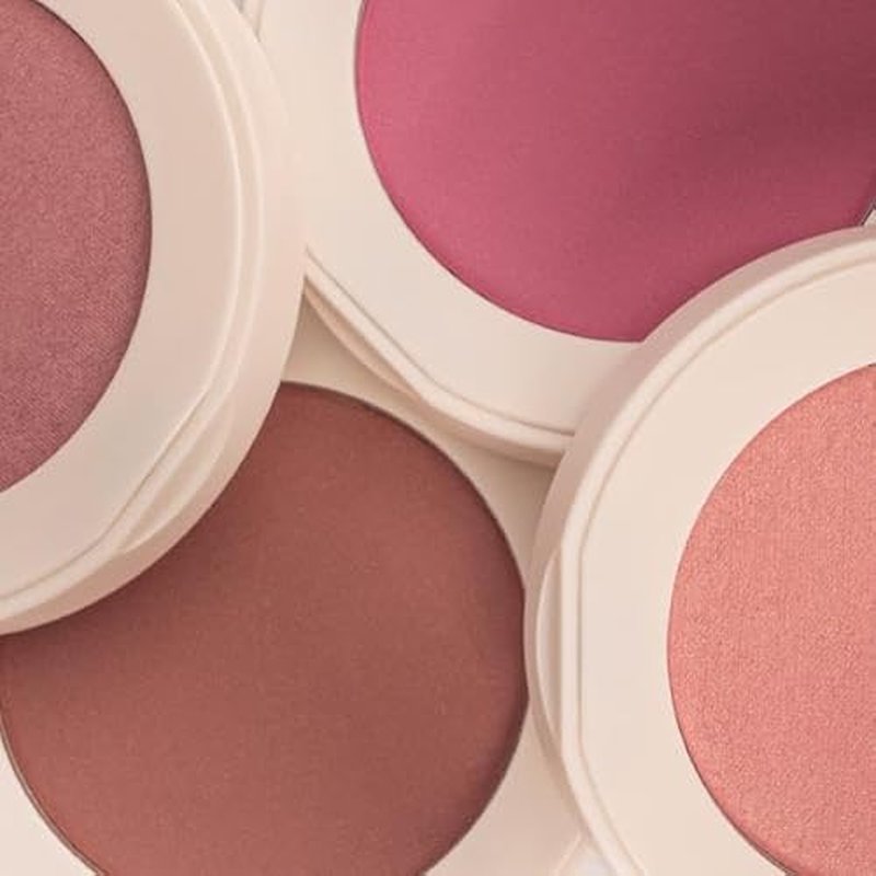 FARMASi Highlighter Powder Blusher, Glow Boosting, Naturally Luminous Lightweight, Highly Pigmented, Soften and Moisturize the Skin, Buildable Coverage Blush, Vegan, Like Candy