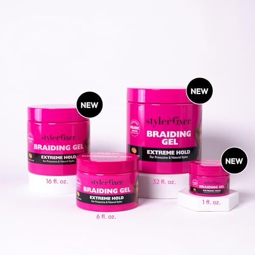 Red by Kiss Unscented Braiding Gel Max Hold & High Shine - 32 fl oz