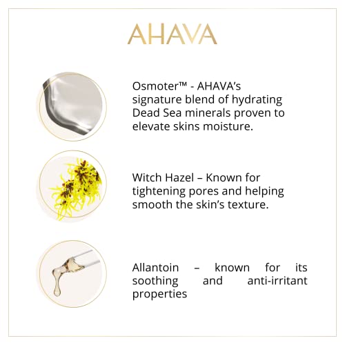 AHAVA Dead Sea Mineral Hand Cream 3.4 Fl Oz – Original Formula, Fast Absorbing Moisturizer