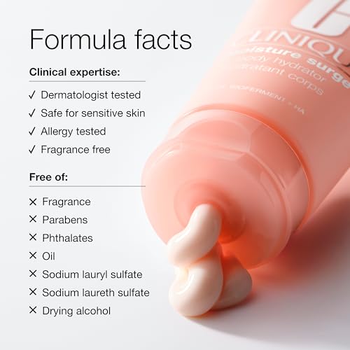 Clinique Moisture Surge Body Hydrator Lotion with Aloe Hyaluronic Acid Glycerin - Lightweight Hydrating 6.7 Fl Oz