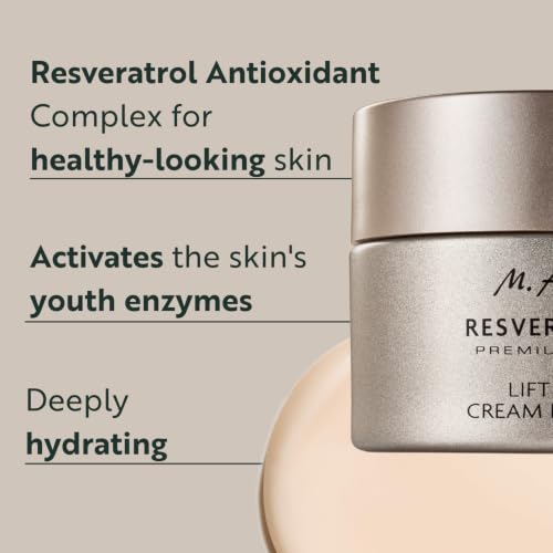 M. Asam Resveratrol Premium Lifting Face Cream 1.69 Fl Oz Anti-Aging Skincare