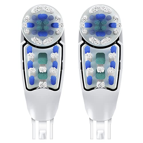 Oral-B Deep Clean Battery Powered Toothbrush Replacement Heads Soft 2 Pack