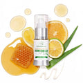 Wild Naturals Manuka Honey Face & Eye Serum with Vitamin C & Hyaluronic Acid - Anti-Aging, Dark Circles, Fine Lines, Made in USA - 0.5 Fl Oz