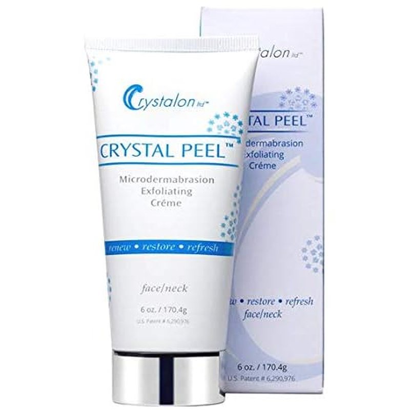 Microdermabrasion Exfoliating Face Cr?me ? Medical-Grade Anti-Aging Facial Scrub to Reduce Fine Lines, Wrinkles, Discoloration & Acne Scars, Professional Resurfacing Treatment, 6oz