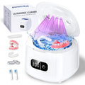 Keswel Ultrasonic Retainer Cleaner Machine 49kHz Deep Dental Sanitizer
