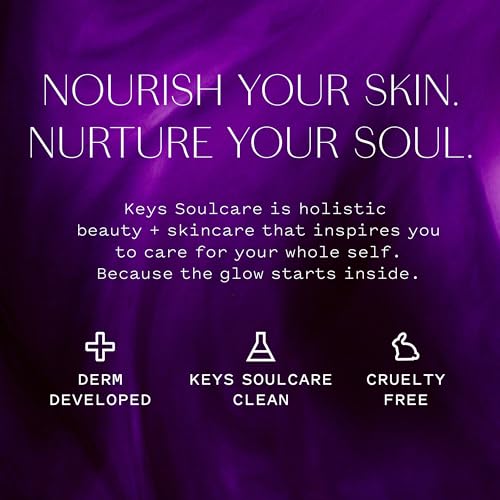 Keys Soulcare Truly Becoming Multi-Benefit Peptide Serum, Helps Firm, Plump & Visibly Improve Fine Lines & Wrinkles, Vegan, Cruelty-Free, 1 Fl Oz