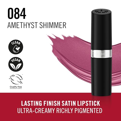 Rimmel London Lasting Finish Lipstick - 084 Amethyst Shimmer