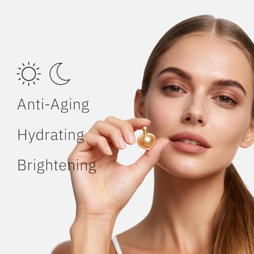Retinol Plant-Based Serum Capsules for Face - 28 Single-Use Capsules