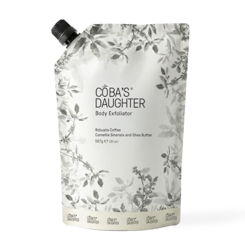 COBA'S DAUGHTER Coffee Scrub Refill 20 oz for Cellulite & Stretch Marks - Sensitive Skin