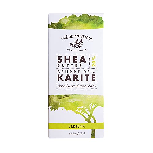 Moisturizing Hand Cream with Shea Butter - Verbena Scent, 75ml, Travel Size, Pack of 1
