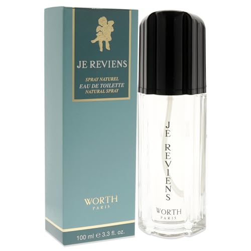 Worth Je Reviens Eau De Toilette Spray for Women 3.3 Oz | Perfume & Fragrance