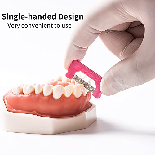 Easyinsmile Dental IPR Strip System 10PCS Orthodontic Enamel Reduction Kit B/Multi-Color