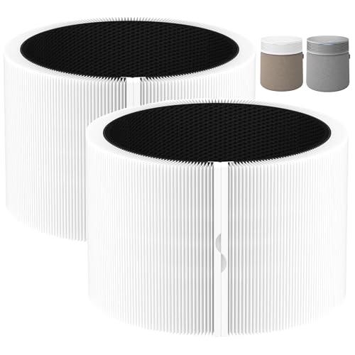 White HillClean Replacement HEPA & Carbon Filter for Blue Signature SP4i Air Purifier — 2 Pack